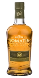 Tomatin Highland Single Malt 12 Year Scotch