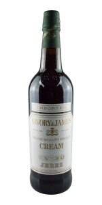 Savory & James Cream - Deluxe Quality Sherry - 750ML
