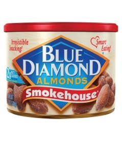 Blue Diamond Smokehouse Flavored Almonds. Costs 5.99