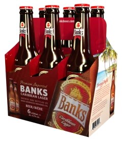 Banks Caribbean Lager. Costs 9.99