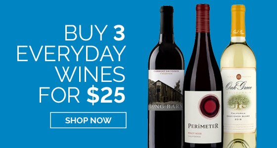 Buy 3 for $25 Wines