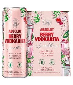 Absolut Berry Vodkarita Sparkling Cocktail