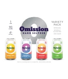 Omission Seltzer Variety. Costs 17.99