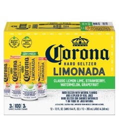 Corona Limonada Hard Seltzer. Costs 17.99