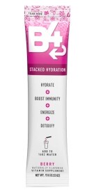 B4 Stacked Hydration Berry Single Stick. Was 2.99. Now 2.49
