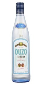 Ouzo by Metaxa Greek Specialty Liqueur. Costs 21.99