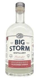 Big Storm Raspberry Vodka. Costs 19.99