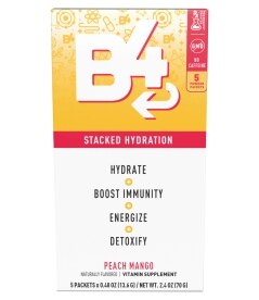 B4 Stacked Hydration Peach Mango 5 pk
