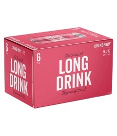 The Long Drink Company Cranberry Cocktail