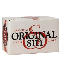 Original Sin Hard Cider. Costs 12.99