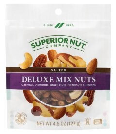 Superior Nut Deluxe Mix Bag. Costs 5.99