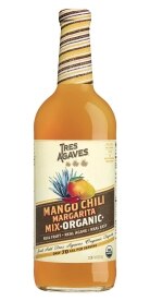 Tres Agaves Mango Chili Margarita Mix. Costs 8.99