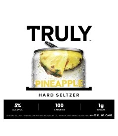 Truly Pineapple Hard Seltzer