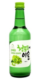 Jinro Green Grape Soju. Costs 6.99