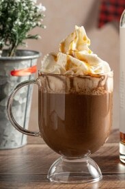 Rum Hot Chocolate (Non-Alcoholic)