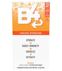 B4 Stacked Hydration Orange 5pk