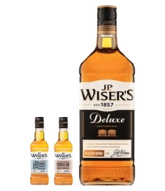 JP Wiser's Deluxe Whisky with Two Minis