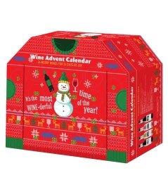 Red Sweater Wine Advent Calendar Box