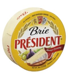 President Brie Cheese Wheel