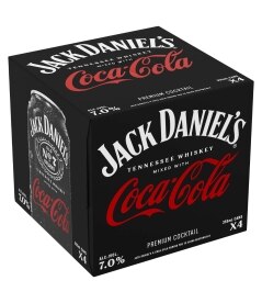 Jack Daniel's Coca-Cola Whiskey Cocktail