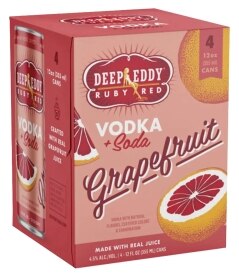 Deep Eddy Grapefruit Vodka Soda
