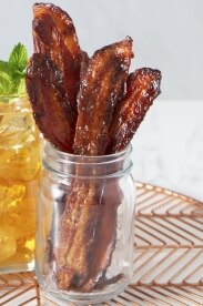 Rum-Glazed Bacon