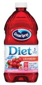 Ocean Spray Diet Cranberry 64 Oz.. Costs 6.49