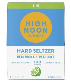 High Noon Sun Sips Lime Hard Seltzer