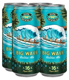 Kona Big Wave Golden Ale. Costs 7.49