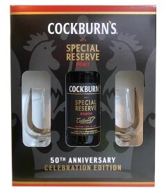 Cockburn's Special Reserve Porto with Glasses