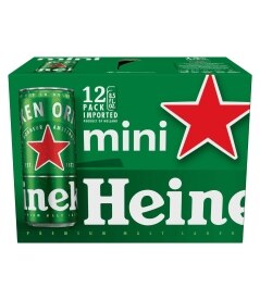 Heineken. Costs 13.99