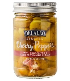 Delallo Stuffed Cherry Peppers. Costs 11.99