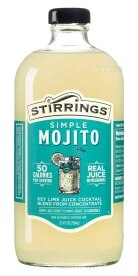 Stirrings Cocktail Mix Simple Mojito. Costs 5.99