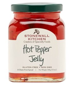 Stonewall Kitchen Hot Pepper Jelly. Costs 9.49