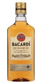 Bacardi Gold Rum Plastic