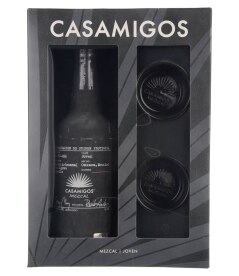 Casamigos Mezcal Joven Tequila with Cup. Costs 72.99