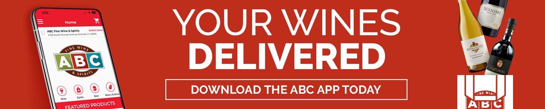 ABC App Wines Delivered