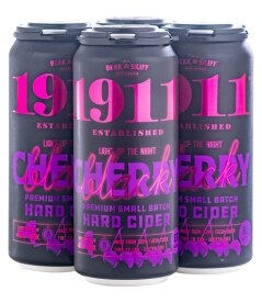 1911 Black Cherry Hard Cider. Costs 10.99