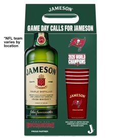 Jameson Irish Whiskey with Cups