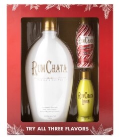 RumChata Horchata Liq with Two 100ml, Limon and Peppermint