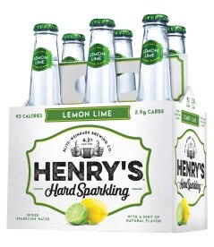 Henry's Hard Sparkling Lemon Lime. Costs 9.49