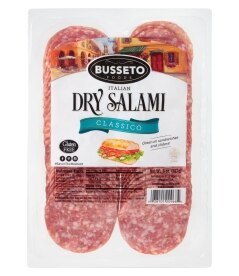 Busseto Sliced Italian Dry Salami. Costs 6.99
