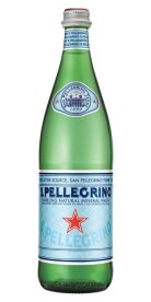 San Pellegrino Original Sparkling Water Glass 750 ml. Costs 3.49