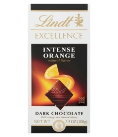 Lindt Excellence Intense Orange Dark Chocolate Bar