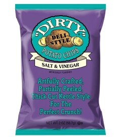 Dirty/Zapps Chips Sea Salt & Vinegar Small Bag