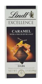 Lindt Excellence Caramel Sea Salt Dark Chocolate Bar
