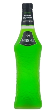 Midori melon liqueur 2060 super rvn
