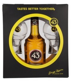 Licor 43 with Glasses