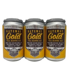 Fort Myers Gateway Blonde Ale. Costs 11.99