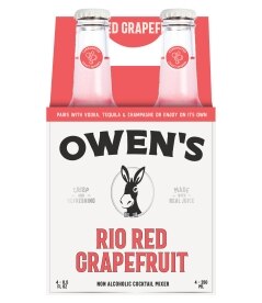Owen's Grapefruit & Lime Craft Mixers. Was 6.99. Now 4.99